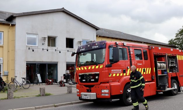 Brand i fitnesscenters sauna