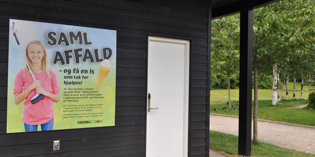 Saml affald i Doktorparken og få en is