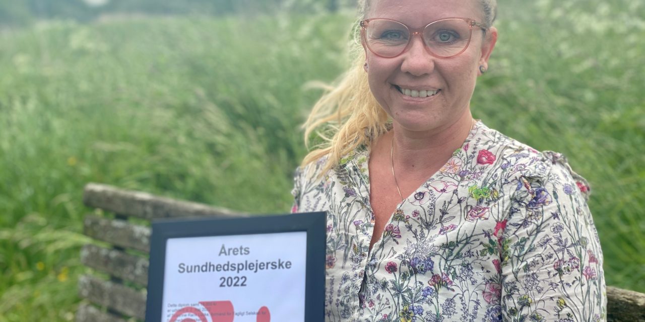 Tanja Koch fra Randers er kåret til Årets Sundhedsplejerske