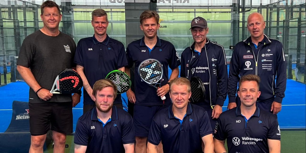 Randers FC-veteraner rykker op i Elitedivisionen – i padel