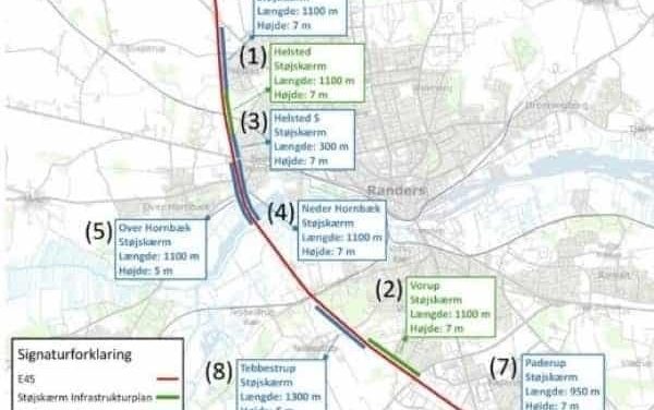 Støjværn i Helsted: Hele strækningen kommer i udbud