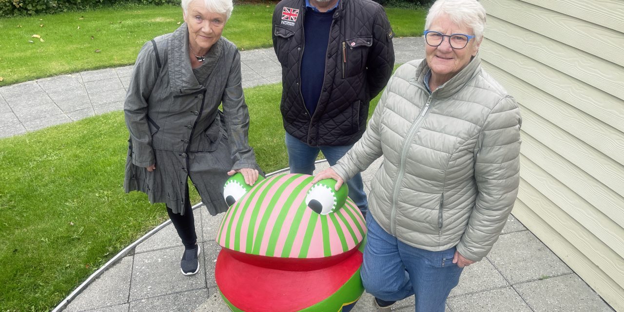 Frøen er nymalet: Phillips klasselærer shinede den op igen