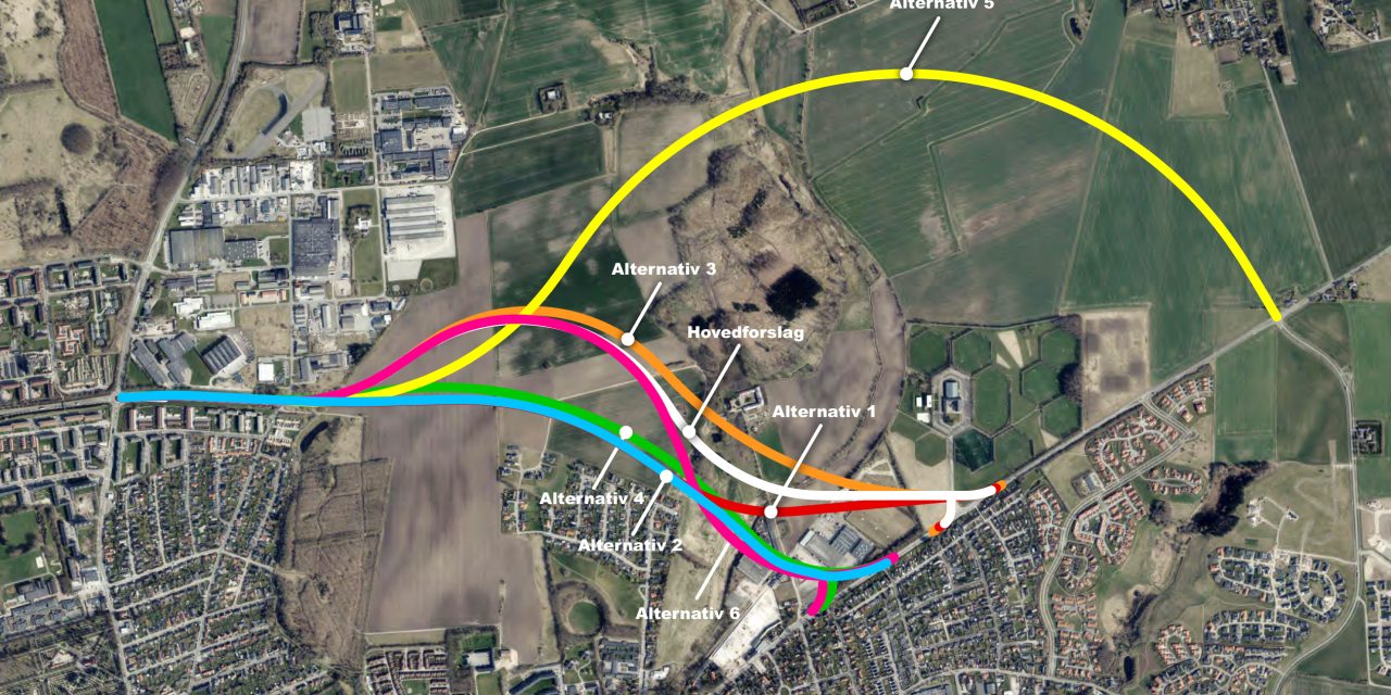 ‘Blød’ linjeføring i Dronningborg er nu klar