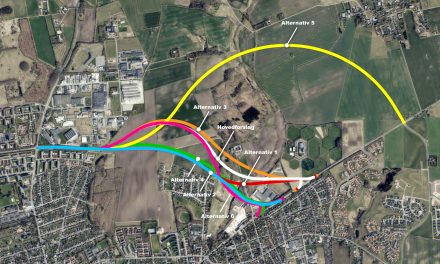 ‘Blød’ linjeføring i Dronningborg er nu klar