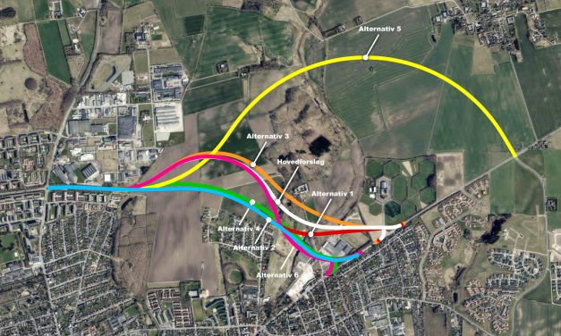 ‘Blød’ linjeføring i Dronningborg er nu klar