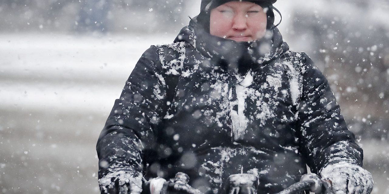 Snevejret lukker skøjtebanen og aflyser busser og tog