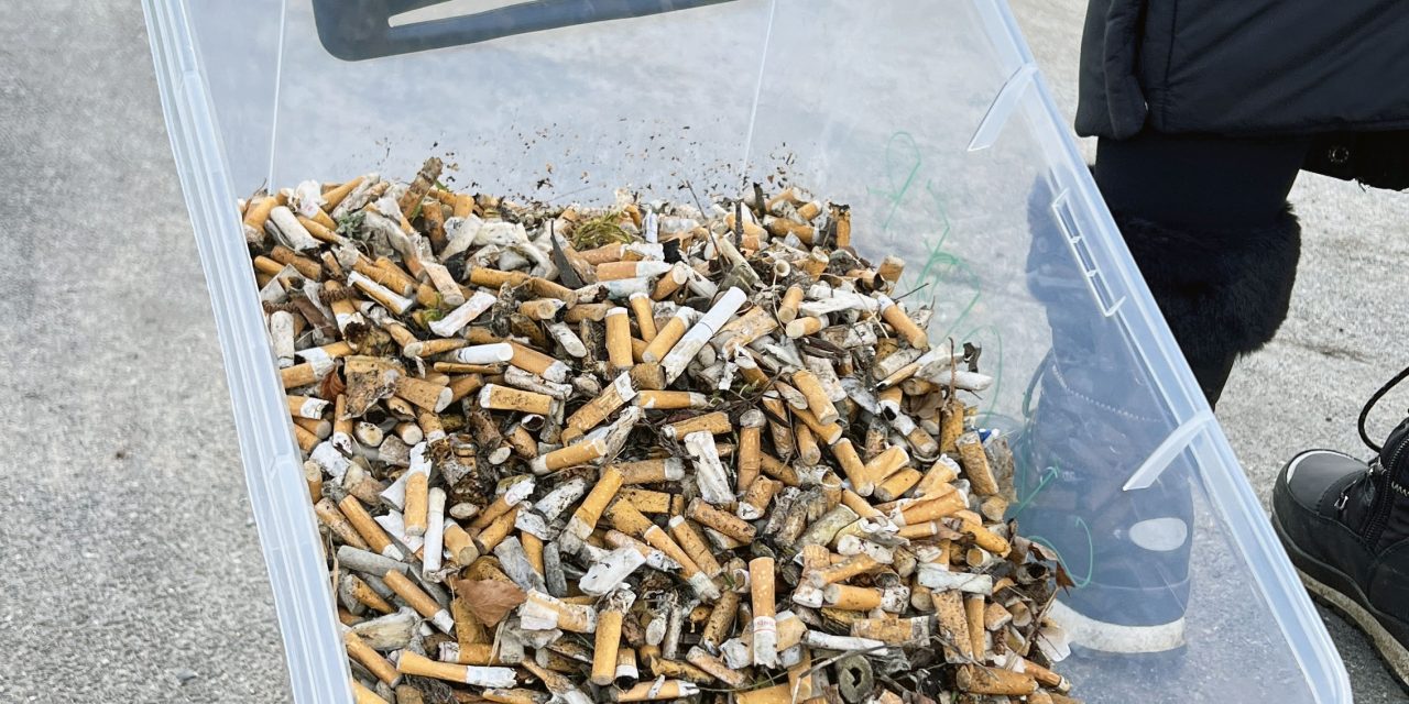 6.821 cigaretskodder samlet op i Randers