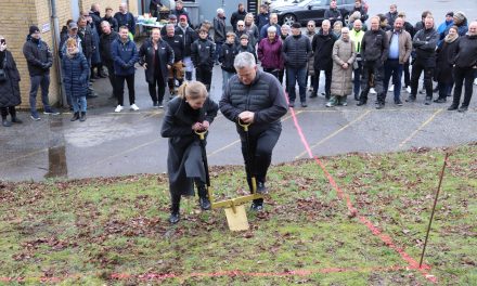 Korshøj Idrætscenter fik spaden i jorden