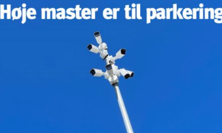 Høje master er til parkering