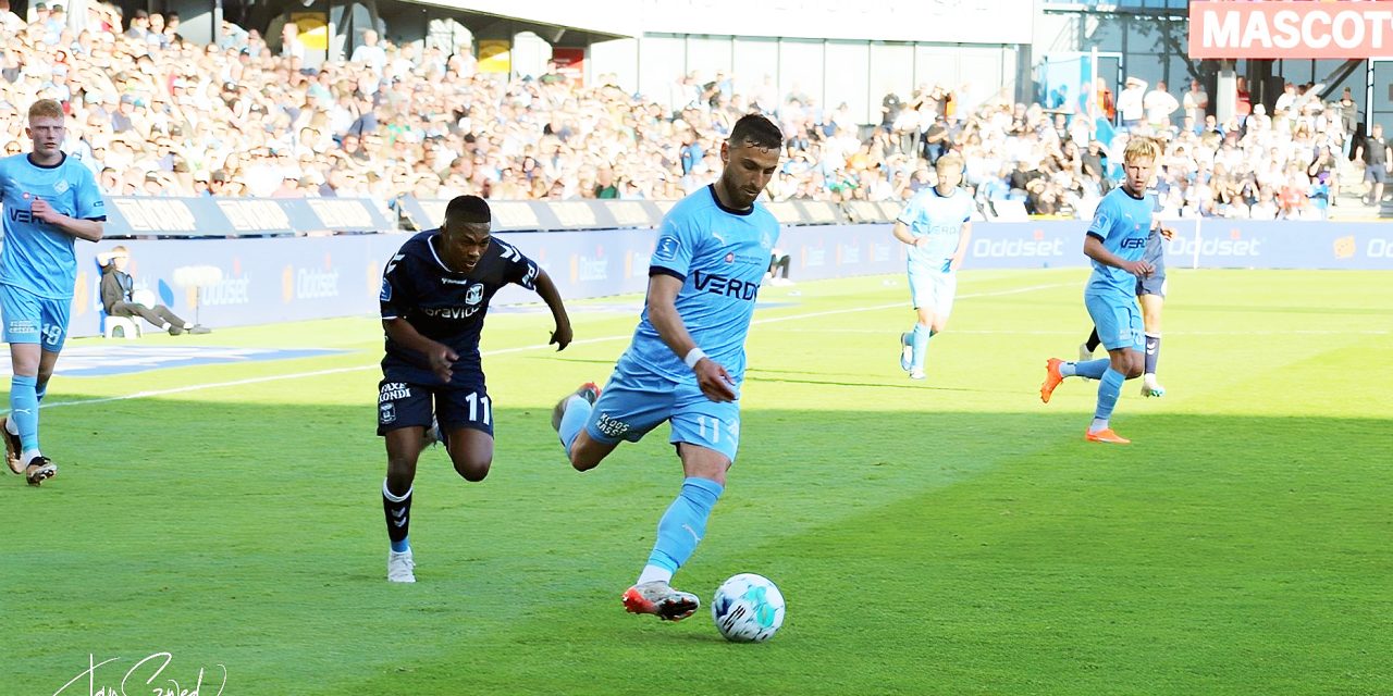 Randers FCs program: Starter i Odense