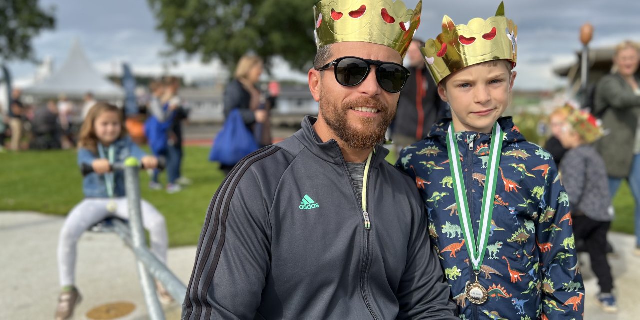 Se billederne: Der var folkefest på Tronholmen