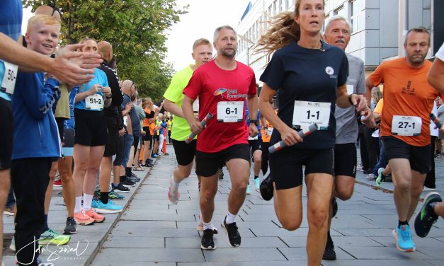 Randers City Stafet tog en tørn i Randers