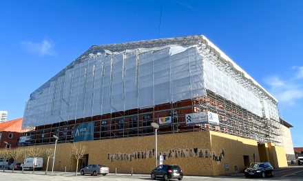 Se billederne: Totalrenovering af Randers Kulturhus skrider frem