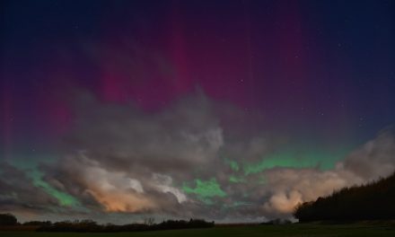 Vildt fænomen fyldte himlen