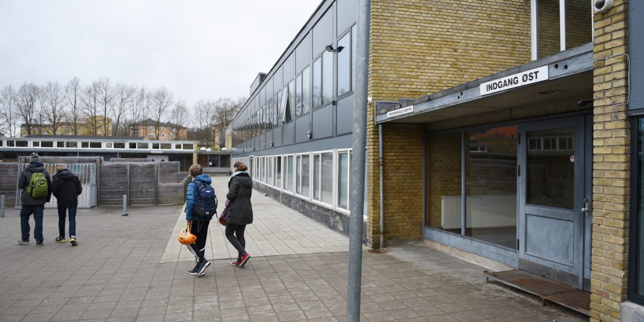 Hærværk mod hårdt ramt skole