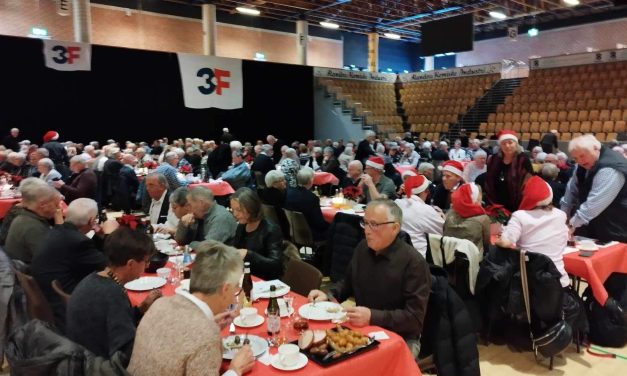 500 festede løs til 3F’s julefrokost