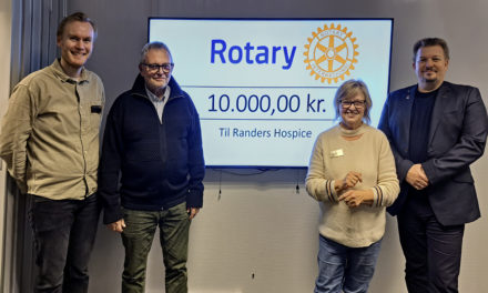 Hospice-støtteforening får stor donation