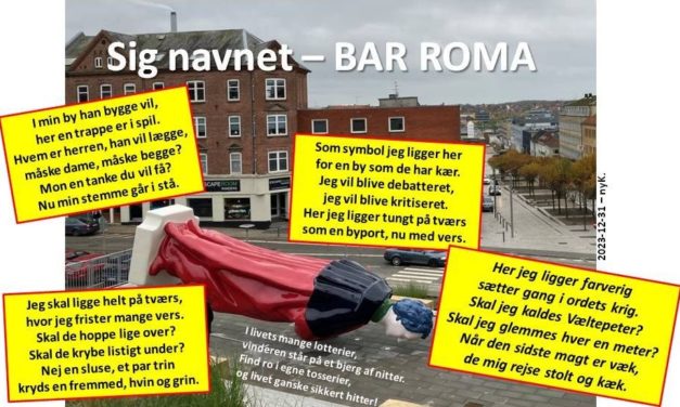 Spinatfuglen skriver vers om Bar Roma