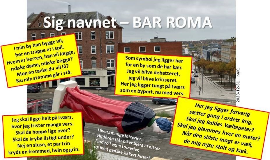 Spinatfuglen skriver vers om Bar Roma