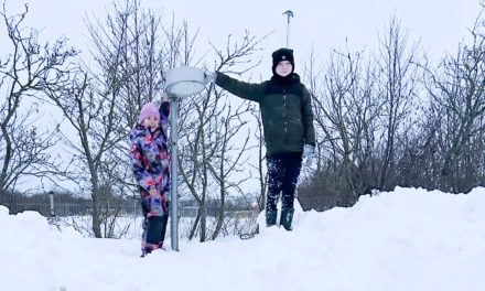 Nicolais snebillede nåede uanede højder