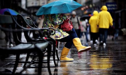 Regn – og ret høje temperaturer