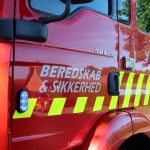 Mand reddet ned fra tag efter brand i lejlighed i Randers