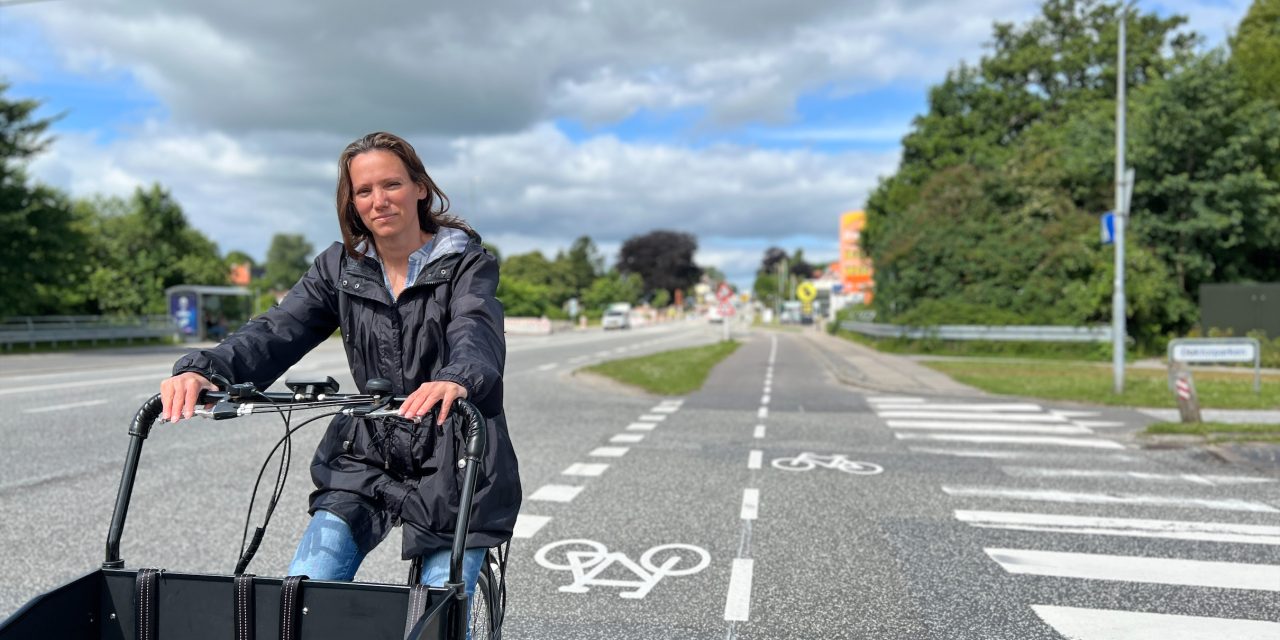 Her så Mette cyklist blive ramt: »Jeg vil ikke sende mine børn afsted på den strækning«