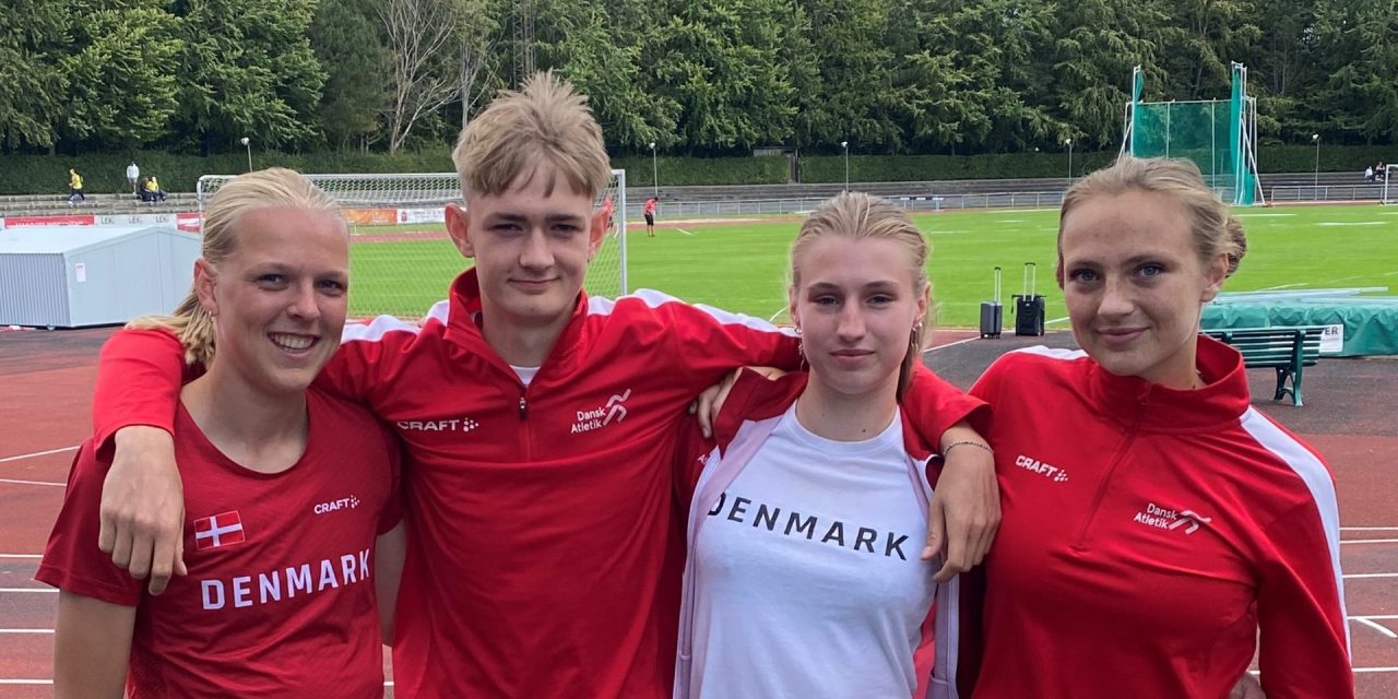 Freja-atleter i kamp for Danmark