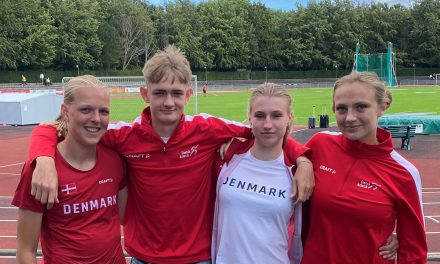 Freja-atleter i kamp for Danmark