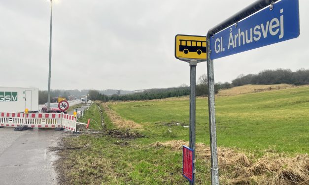 Lastbiler vil fylde hele vejen til Nordic Waste fra Randers Havn