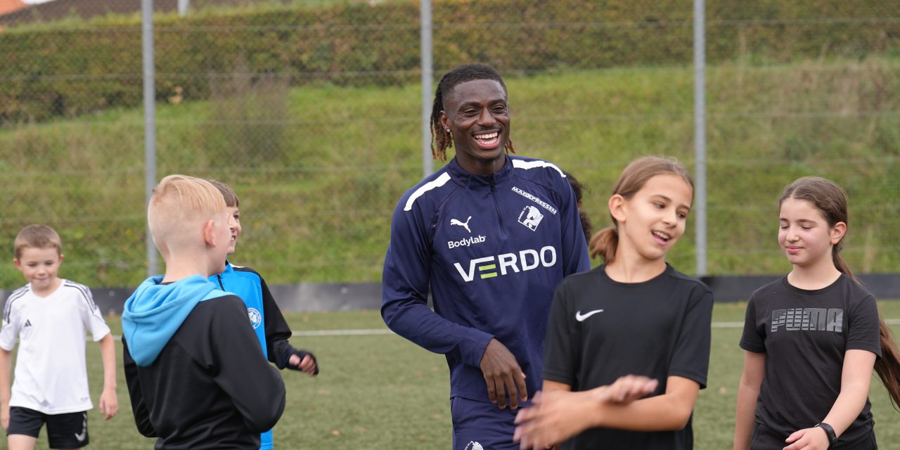 Elever trænede med superliga-stjernerne fra Randers FC